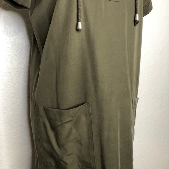 Lovers & Friends army green lace up dress size XS - Picture 7 of 16
